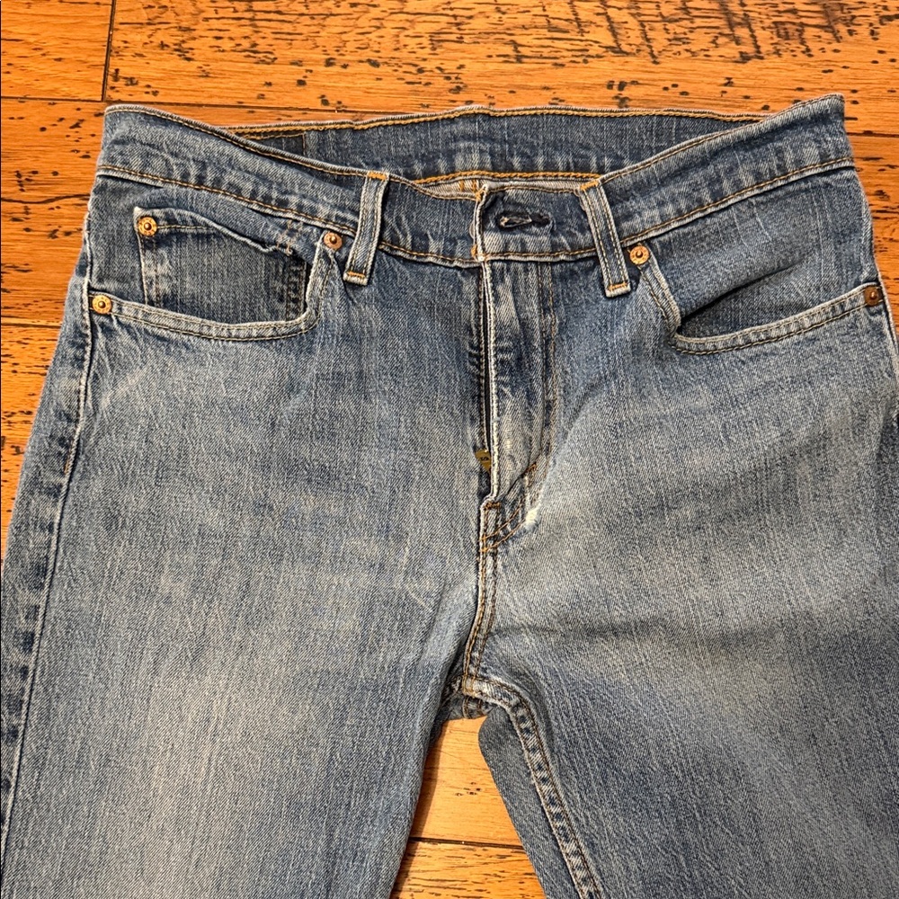 Levi's Light Blue Straight Jeans